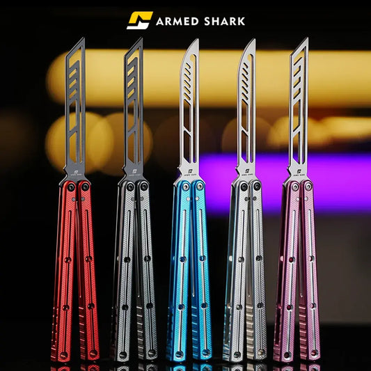 Armed Shark Krake Raken v3 Balisong Trainer