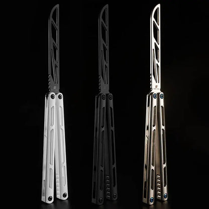 Armed Shark Balisong Tsunami Titanium Alloy Balisong Butterfly Trainer