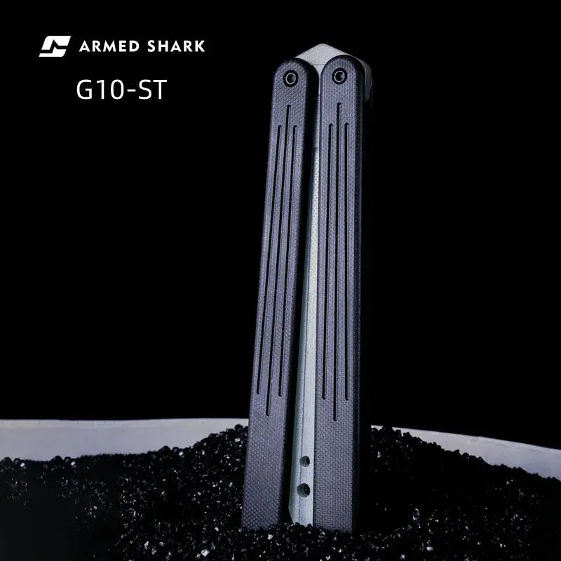 Armed Shark HOM G10ST Plastic Balisong Butterfly Trainer