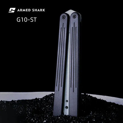 Armed Shark HOM G10ST Plastic Balisong Butterfly Trainer