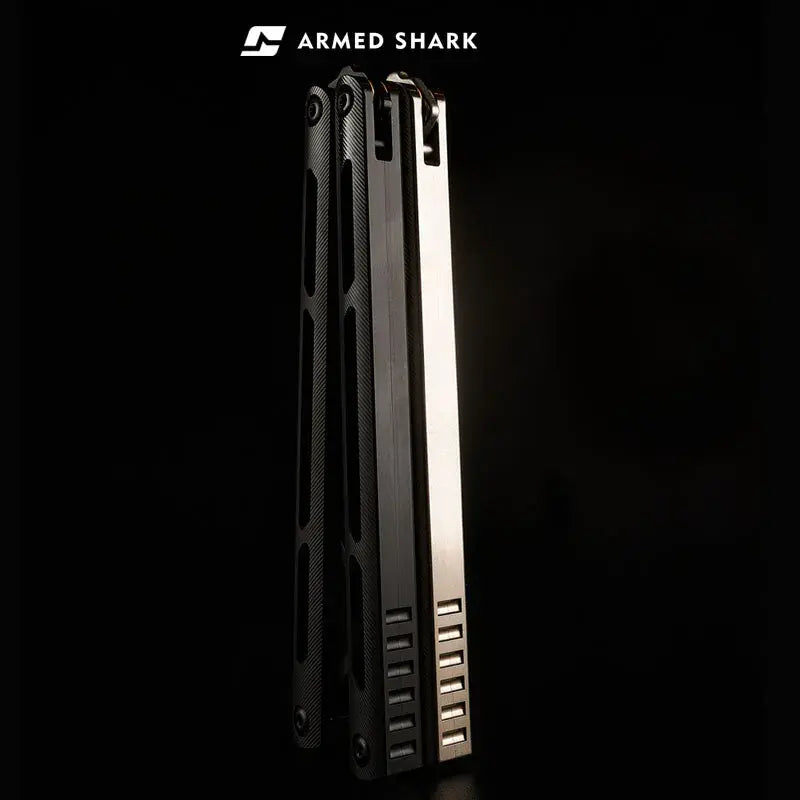 Armed Shark Balisong Tsunami Titanium Alloy Balisong Butterfly Trainer