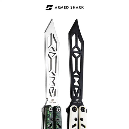 Armed Shark G10/Titanium REP Balisong Butterfly Trainer