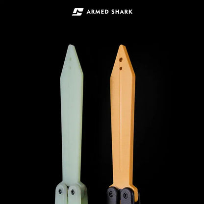 Armed Shark HOM G10ST Plastic Balisong Butterfly Trainer