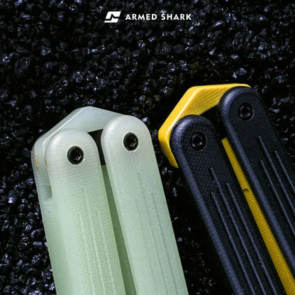 Armed Shark HOM G10ST Plastic Balisong Butterfly Trainer