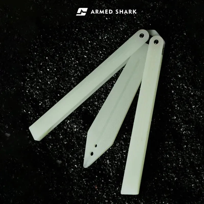 Armed Shark HOM G10ST Plastic Balisong Butterfly Trainer