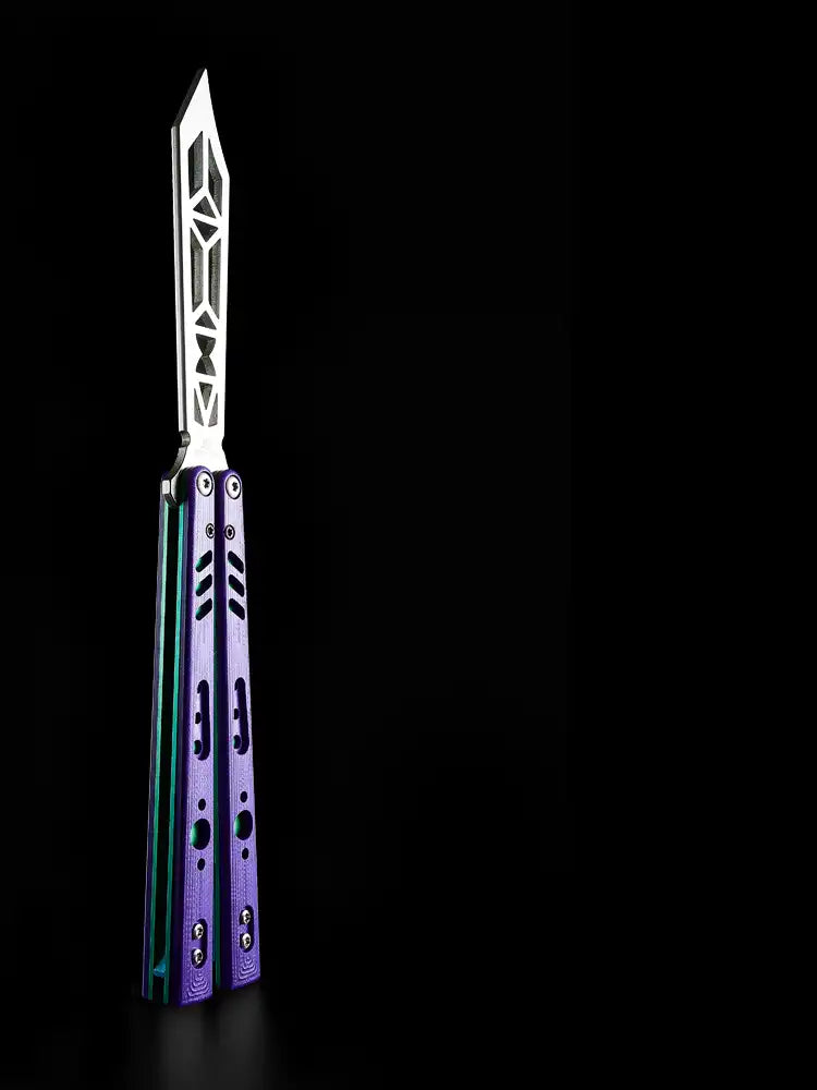 Armed Shark G10/Titanium REP Balisong Butterfly Trainer