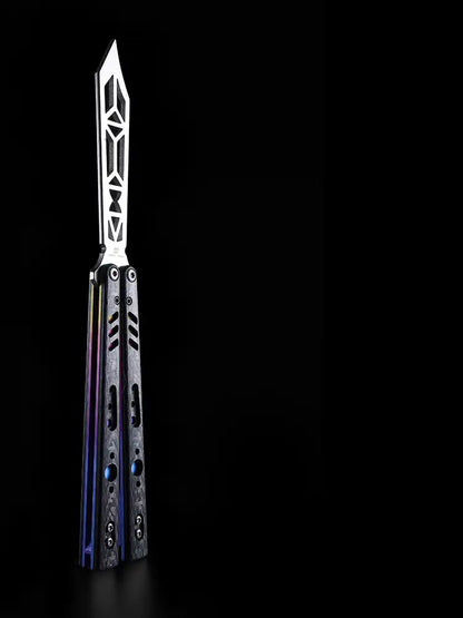 Armed Shark G10/Titanium REP Balisong Butterfly Trainer