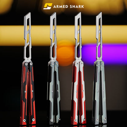 Armed Shark Ajax Series trainer in multiple color options front display