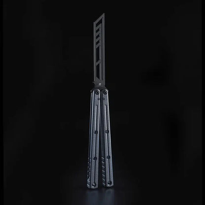 Armed Shark Krake Raken v3 balisong trainer Gun Gray D variant