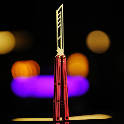 Armed Shark Krake Raken v3 balisong trainer Limited Red special edition