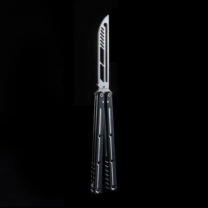 Armed Shark Krake Raken v3 balisong trainer Steel Gray edition